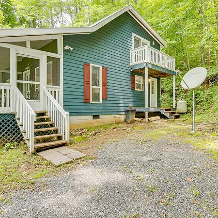 Secluded Cabin With Porch - 7 Miles To Lake Chatuge! Hayesville Exterior photo